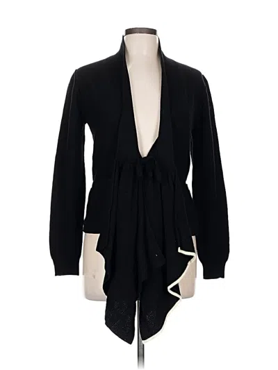 Pre-owned Sonia Rykiel Cardigan Sweater In Black