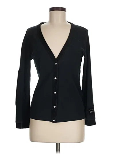 Pre-owned Sonia Rykiel Cardigan Sweater In Black