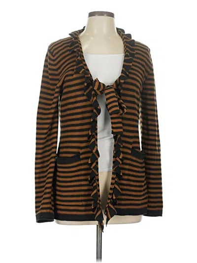 Pre-owned Sonia Rykiel Cardigan Sweater In Brown