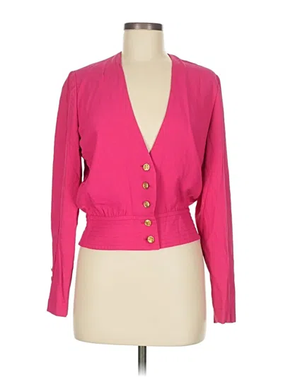 Pre-owned Sonia Rykiel Cardigan Sweater In Pink