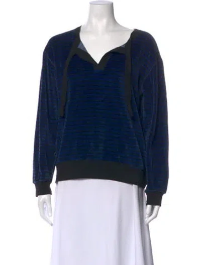 Pre-owned Sonia Rykiel Cashmere Mini Dress In Blue