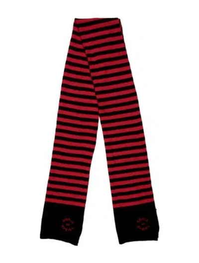Pre-owned Sonia Rykiel Cashmere Striped Scarf In Multi