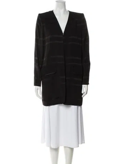 Pre-owned Sonia Rykiel Coat In Black