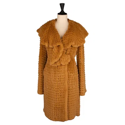 Pre-owned Sonia Rykiel Coat By  Circa 2005 In Brown