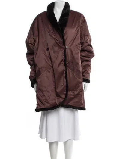 Pre-owned Sonia Rykiel Coat In Purple