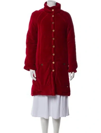 Pre-owned Sonia Rykiel Coat In Red