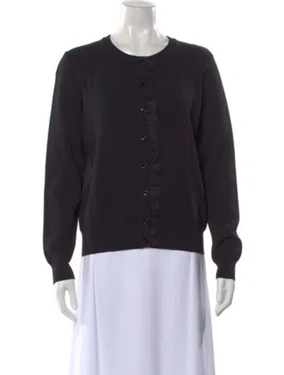 Pre-owned Sonia Rykiel Crew Neck Sweater In Black