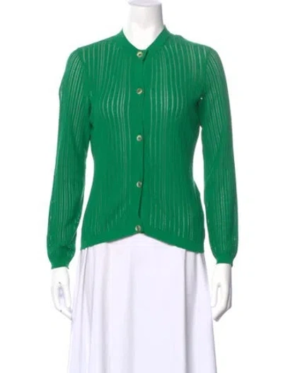 Pre-owned Sonia Rykiel Crew Neck Sweater In Green