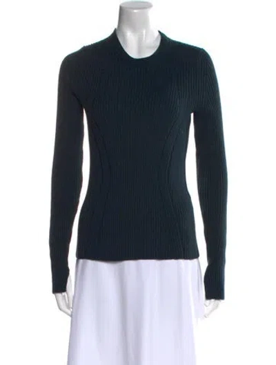 Pre-owned Sonia Rykiel Crew Neck Sweater In Green