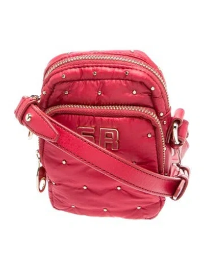 Pre-owned Sonia Rykiel Crossbody Bag In Red