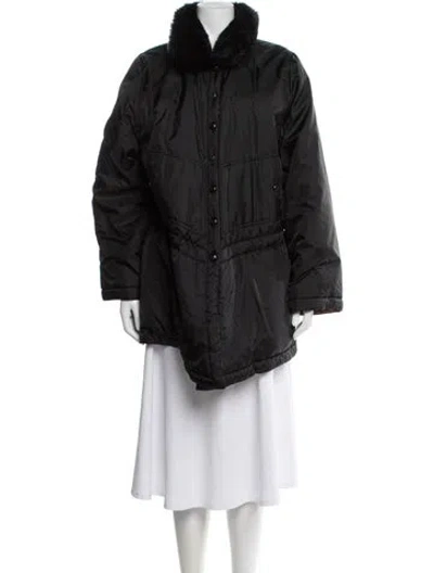 Pre-owned Sonia Rykiel Down Coat In Black