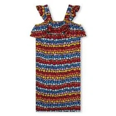 Sonia Rykiel Kids' Dress With Print In Multicolor