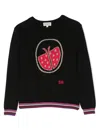 SONIA RYKIEL ENFANT LADYBUG-INTARSIA CREW-NECK JUMPER