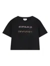 Sonia Rykiel Enfant Rhinestone-embellished Graphic T-shirt In Black
