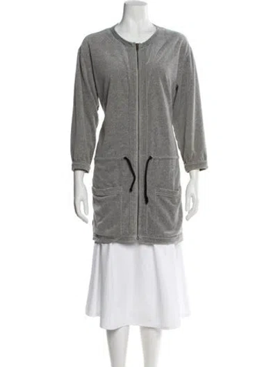 Pre-owned Sonia Rykiel Evening Jacket In Gray