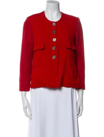 Pre-owned Sonia Rykiel Evening Jacket In Red