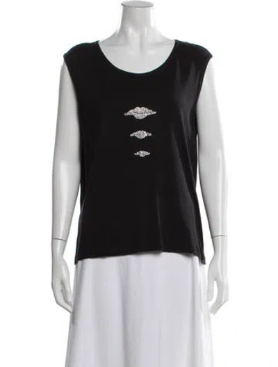 Pre-owned Sonia Rykiel Graphic Print Crew Neck T-shirt In Multi