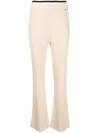 Sonia Rykiel High-waisted Trousers In Neutrals