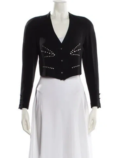 Pre-owned Sonia Rykiel Jacket In Black