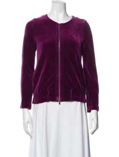 Pre-owned Sonia Rykiel Jacket In Purple