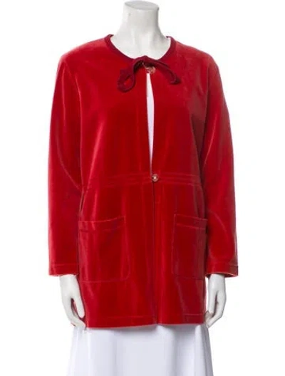 Pre-owned Sonia Rykiel Jacket In Red