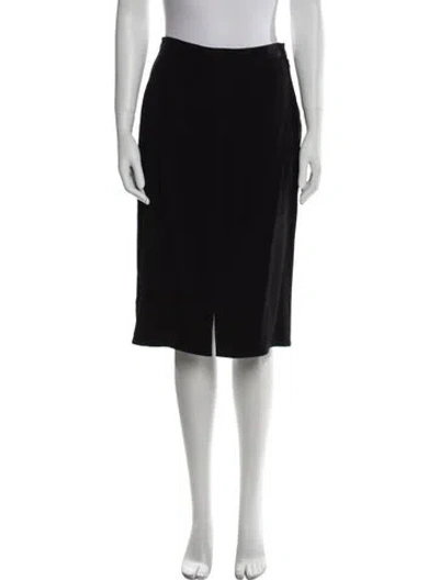 Pre-owned Sonia Rykiel Knee-length Skirt In Black