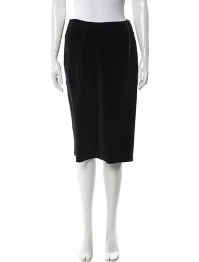 Pre-owned Sonia Rykiel Knee-length Skirt In Black
