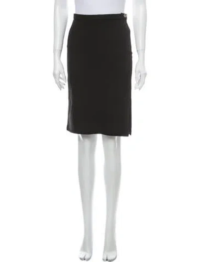 Pre-owned Sonia Rykiel Knee-length Skirt In Black