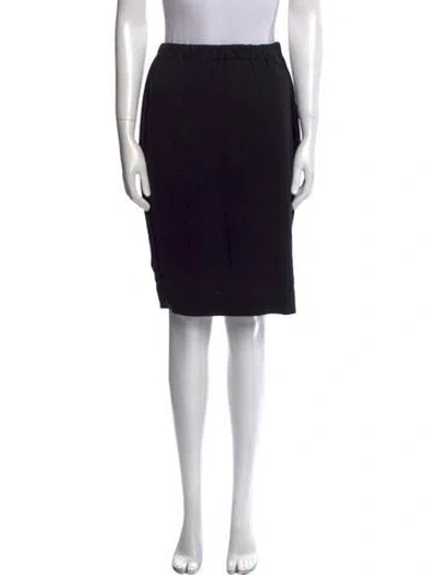 Pre-owned Sonia Rykiel Knee-length Skirt In Black