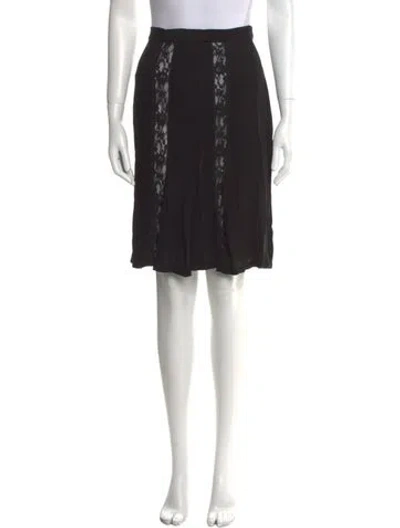Pre-owned Sonia Rykiel Knee-length Skirt In Black