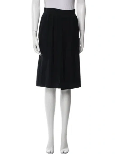 Pre-owned Sonia Rykiel Knee-length Skirt In Black