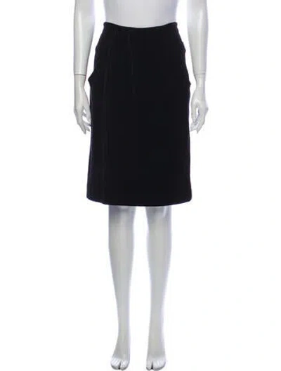 Pre-owned Sonia Rykiel Knee-length Skirt In Black