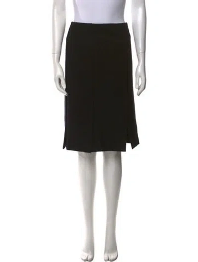 Pre-owned Sonia Rykiel Knee-length Skirt In Black