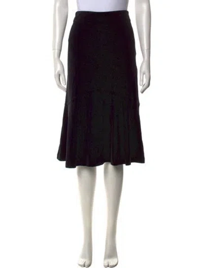 Pre-owned Sonia Rykiel Knee-length Skirt In Black
