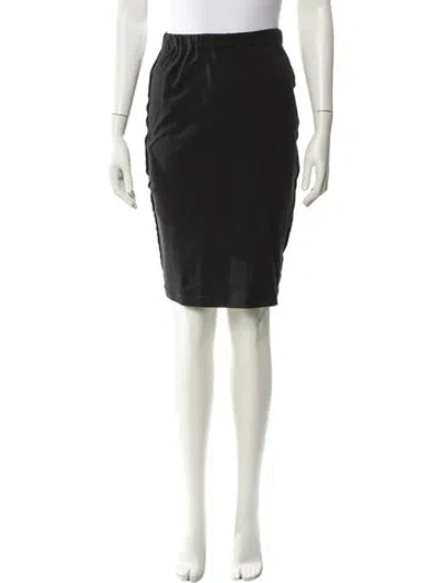Pre-owned Sonia Rykiel Knee-length Skirt In Black