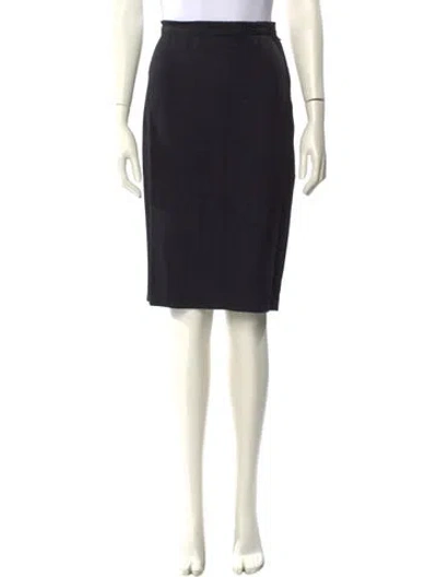 Pre-owned Sonia Rykiel Knee-length Skirt In Black