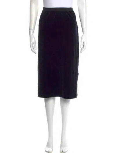 Pre-owned Sonia Rykiel Knee-length Skirt In Black