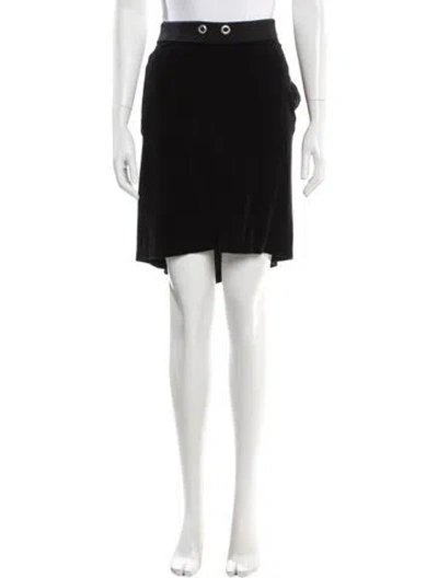 Pre-owned Sonia Rykiel Knee-length Skirt In Black