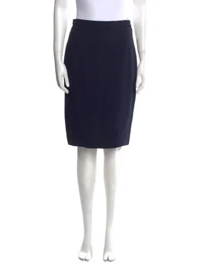 Pre-owned Sonia Rykiel Knee-length Skirt In Blue