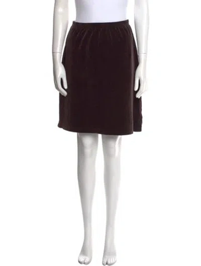 Pre-owned Sonia Rykiel Knee-length Skirt In Brown
