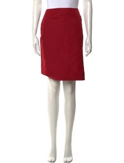 Pre-owned Sonia Rykiel Knee-length Skirt In Red