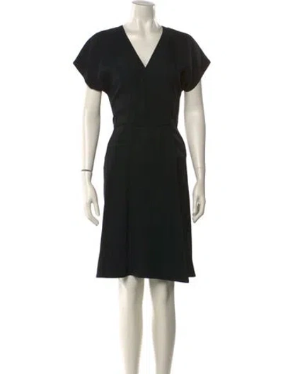 Pre-owned Sonia Rykiel Late 1990's - Early 2000's Knee-length Dress In Black