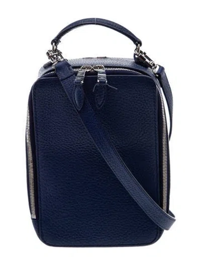 Pre-owned Sonia Rykiel Leather Crossbody Bag In Blue