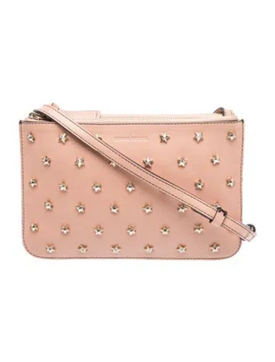 Pre-owned Sonia Rykiel Leather Crossbody Bag In Pink
