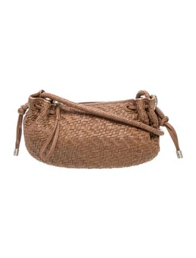 Pre-owned Sonia Rykiel Leather Shoulder Bag In Brown