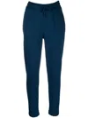 Sonia Rykiel Logo-embroidered Track Pants In Blau