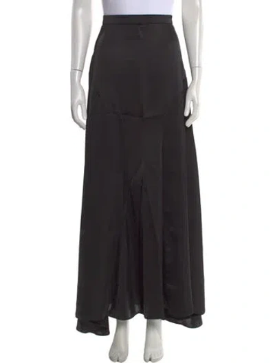 Pre-owned Sonia Rykiel Long Skirt In Black