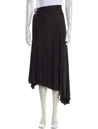 Pre-owned Sonia Rykiel Long Skirt In Black