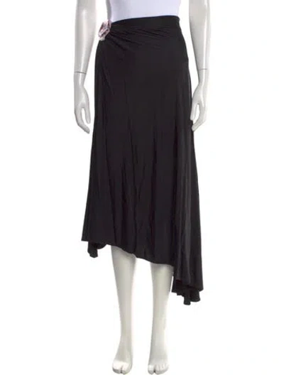 Pre-owned Sonia Rykiel Long Skirt In Black