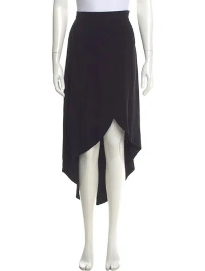 Pre-owned Sonia Rykiel Midi Length Skirt In Black